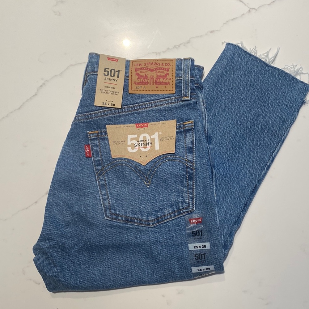 Levi’s 501 Skinny Jeans - NWT
